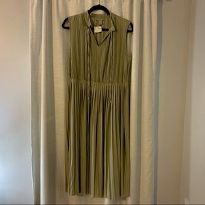 H&M sage dress